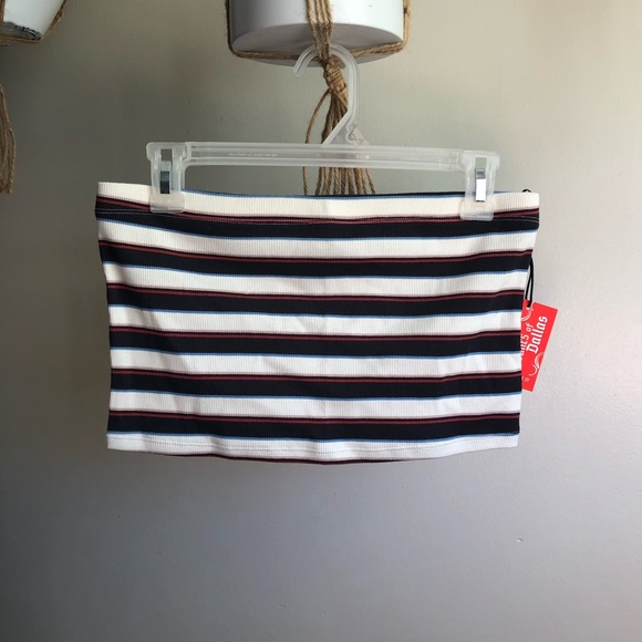 Striped Tube Top - Picture 2 of 6